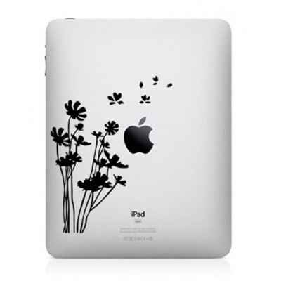 Bloemen iPad Sticker